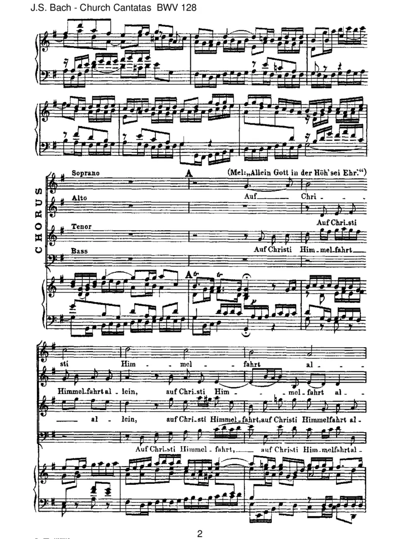 BWV128AufChristiHimmelfahrtallein_一万首著名钢琴曲谱哈农贝多芬合集视频教学电子版高清无水印可打印_1古典钢琴知名音乐家谱_巴赫钢琴谱全集_J.S巴赫作品全集