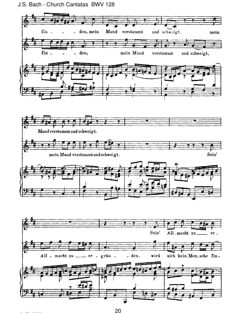 BWV128AufChristiHimmelfahrtallein_一万首著名钢琴曲谱哈农贝多芬合集视频教学电子版高清无水印可打印_1古典钢琴知名音乐家谱_巴赫钢琴谱全集_J.S巴赫作品全集