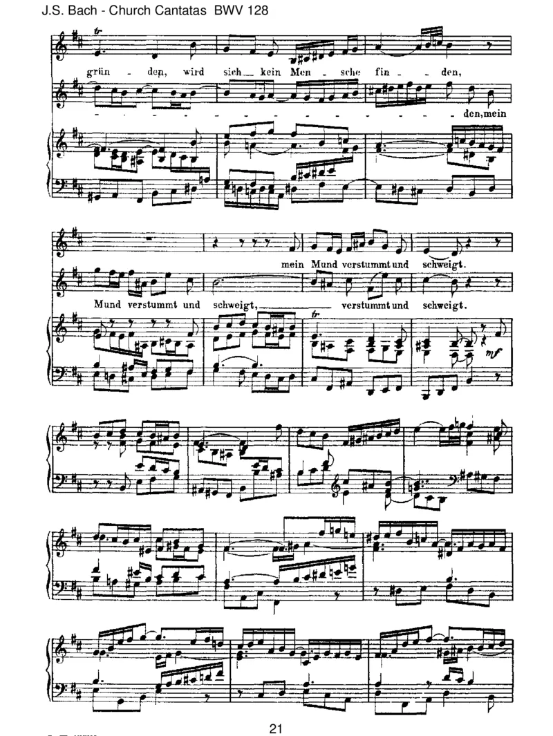 BWV128AufChristiHimmelfahrtallein_一万首著名钢琴曲谱哈农贝多芬合集视频教学电子版高清无水印可打印_1古典钢琴知名音乐家谱_巴赫钢琴谱全集_J.S巴赫作品全集