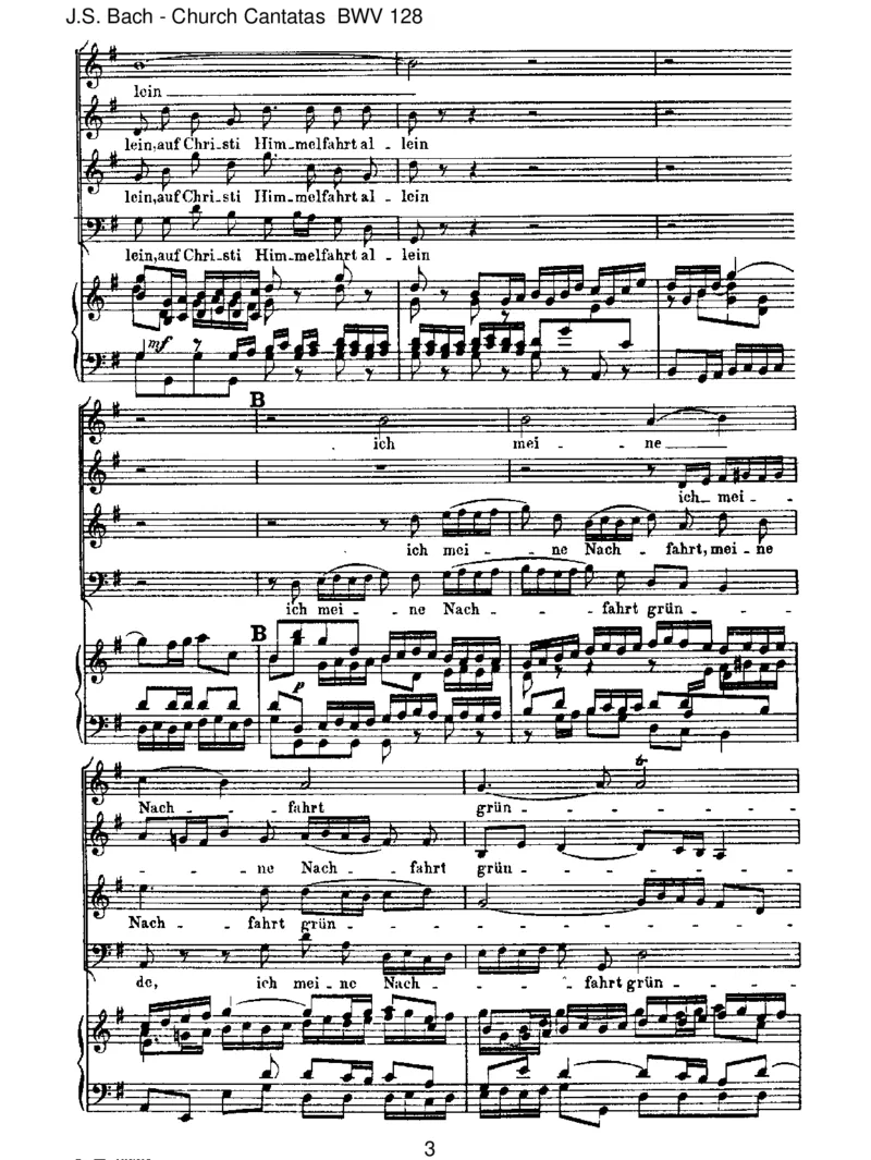 BWV128AufChristiHimmelfahrtallein_一万首著名钢琴曲谱哈农贝多芬合集视频教学电子版高清无水印可打印_1古典钢琴知名音乐家谱_巴赫钢琴谱全集_J.S巴赫作品全集
