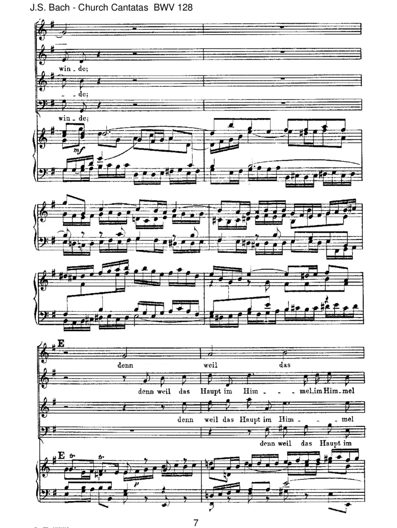 BWV128AufChristiHimmelfahrtallein_一万首著名钢琴曲谱哈农贝多芬合集视频教学电子版高清无水印可打印_1古典钢琴知名音乐家谱_巴赫钢琴谱全集_J.S巴赫作品全集