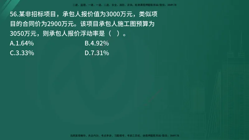 25监理《控制（土建）》经典甄题详解（在线版）_监理工程师_2025监理工程师_2025年监理工程师SVIP_2025年监理土建控制SVIP_03-习题精析✿实战特训✿模考通关_讲义