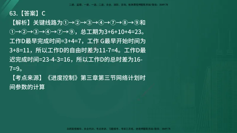 25监理《控制（土建）》经典甄题详解（在线版）_监理工程师_2025监理工程师_2025年监理工程师SVIP_2025年监理土建控制SVIP_03-习题精析✿实战特训✿模考通关_讲义