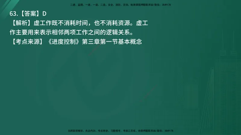 25监理《控制（土建）》经典甄题详解（在线版）_监理工程师_2025监理工程师_2025年监理工程师SVIP_2025年监理土建控制SVIP_03-习题精析✿实战特训✿模考通关_讲义