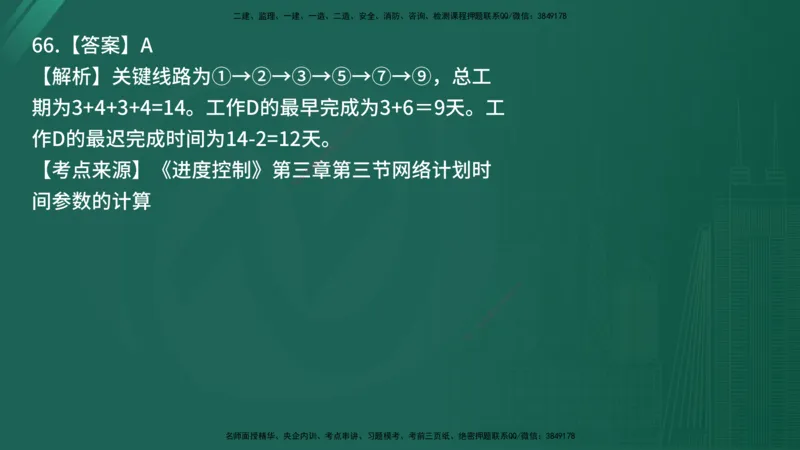 25监理《控制（土建）》经典甄题详解（在线版）_监理工程师_2025监理工程师_2025年监理工程师SVIP_2025年监理土建控制SVIP_03-习题精析✿实战特训✿模考通关_讲义