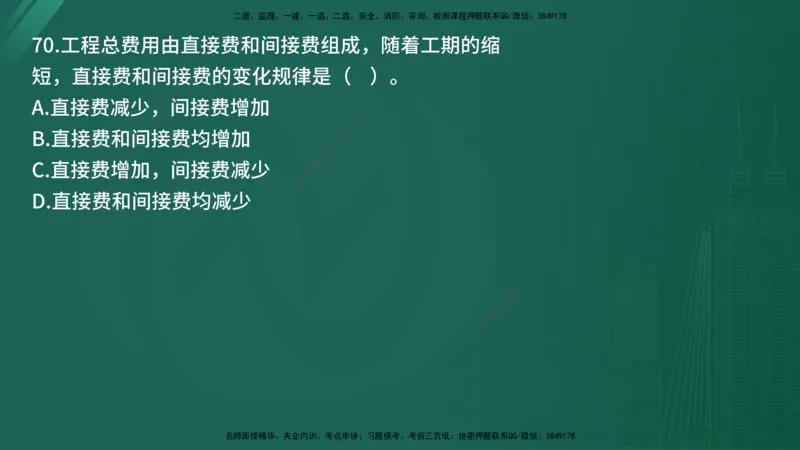 25监理《控制（土建）》经典甄题详解（在线版）_监理工程师_2025监理工程师_2025年监理工程师SVIP_2025年监理土建控制SVIP_03-习题精析✿实战特训✿模考通关_讲义