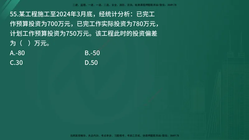 25监理《控制（土建）》经典甄题详解（在线版）_监理工程师_2025监理工程师_2025年监理工程师SVIP_2025年监理土建控制SVIP_03-习题精析✿实战特训✿模考通关_讲义