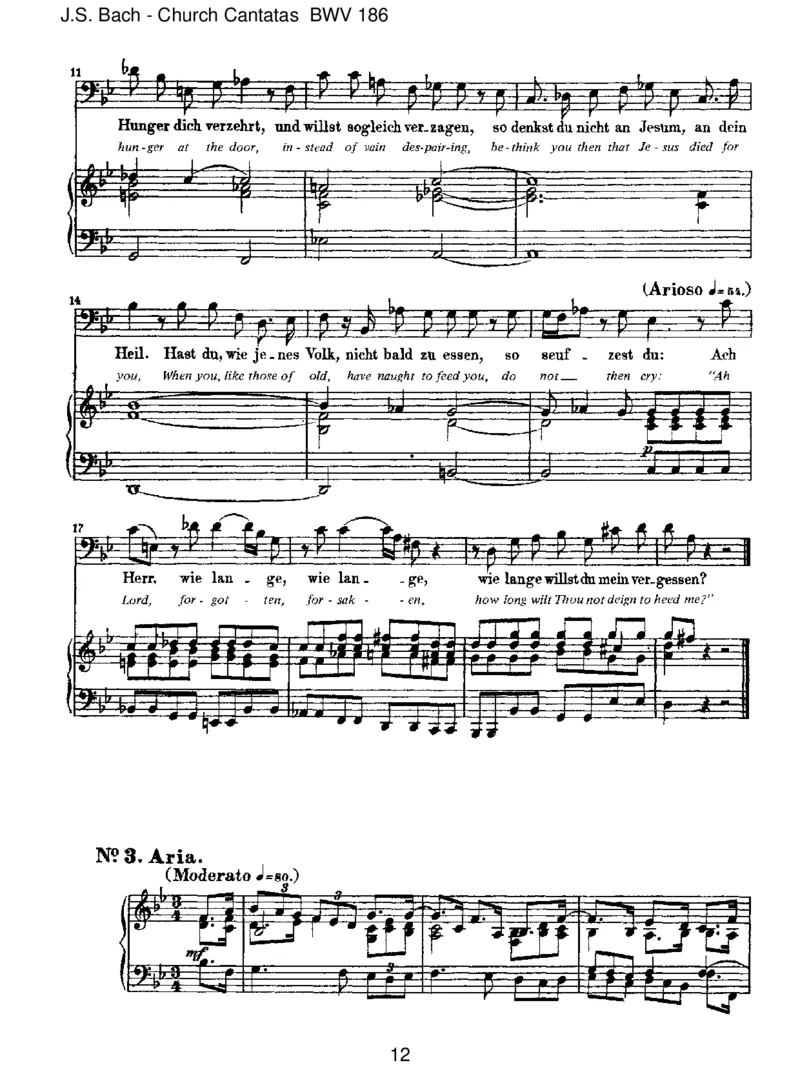 BWV186_rgredich,oSeele,nicht_一万首著名钢琴曲谱哈农贝多芬合集视频教学电子版高清无水印可打印_1古典钢琴知名音乐家谱_巴赫钢琴谱全集_J.S巴赫作品全集_JohannSebastianBach(1685-1750)巴赫