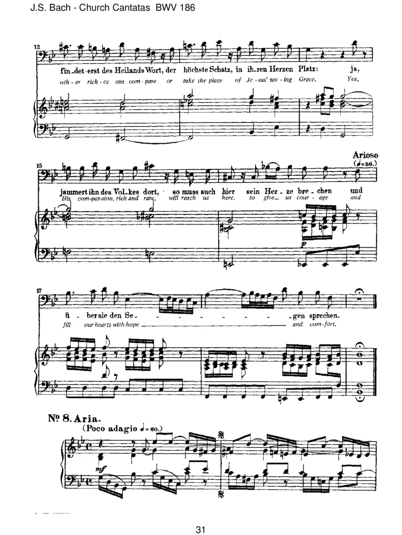 BWV186_rgredich,oSeele,nicht_一万首著名钢琴曲谱哈农贝多芬合集视频教学电子版高清无水印可打印_1古典钢琴知名音乐家谱_巴赫钢琴谱全集_J.S巴赫作品全集_JohannSebastianBach(1685-1750)巴赫