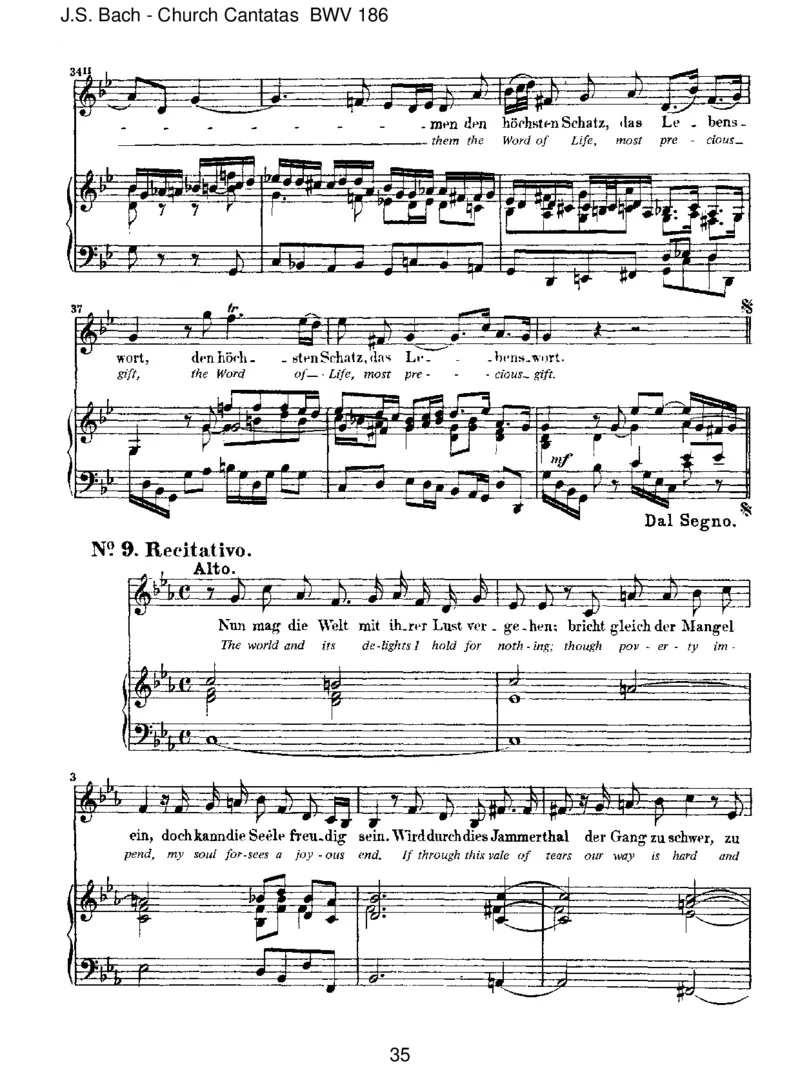 BWV186_rgredich,oSeele,nicht_一万首著名钢琴曲谱哈农贝多芬合集视频教学电子版高清无水印可打印_1古典钢琴知名音乐家谱_巴赫钢琴谱全集_J.S巴赫作品全集_JohannSebastianBach(1685-1750)巴赫