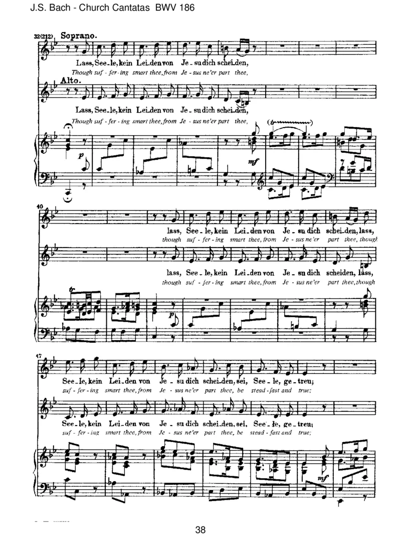 BWV186_rgredich,oSeele,nicht_一万首著名钢琴曲谱哈农贝多芬合集视频教学电子版高清无水印可打印_1古典钢琴知名音乐家谱_巴赫钢琴谱全集_J.S巴赫作品全集_JohannSebastianBach(1685-1750)巴赫