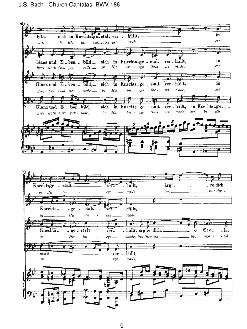 BWV186_rgredich,oSeele,nicht_一万首著名钢琴曲谱哈农贝多芬合集视频教学电子版高清无水印可打印_1古典钢琴知名音乐家谱_巴赫钢琴谱全集_J.S巴赫作品全集_JohannSebastianBach(1685-1750)巴赫