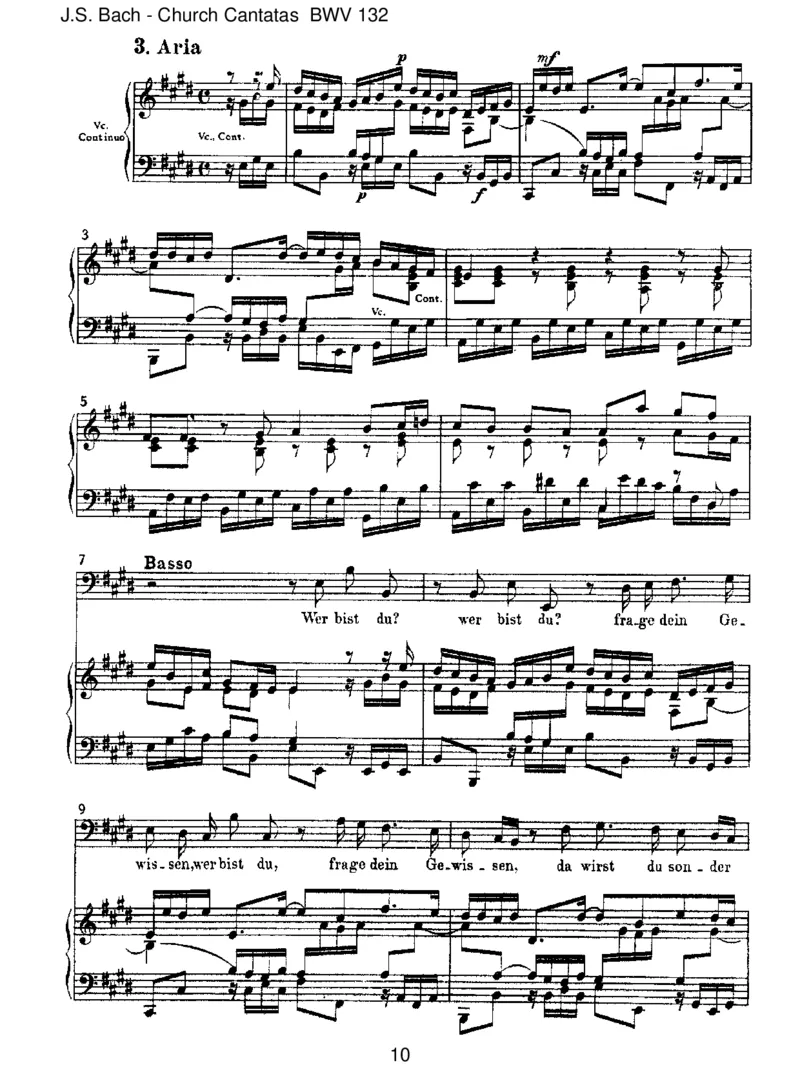BWV132BereitetdieWege,bereitetdieBahn_一万首著名钢琴曲谱哈农贝多芬合集视频教学电子版高清无水印可打印_1古典钢琴知名音乐家谱_巴赫钢琴谱全集_J.S巴赫作品全集