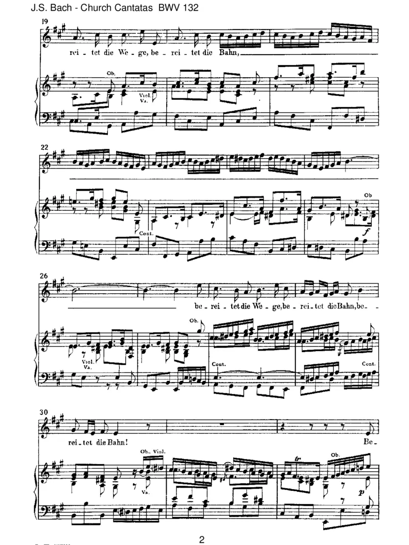 BWV132BereitetdieWege,bereitetdieBahn_一万首著名钢琴曲谱哈农贝多芬合集视频教学电子版高清无水印可打印_1古典钢琴知名音乐家谱_巴赫钢琴谱全集_J.S巴赫作品全集