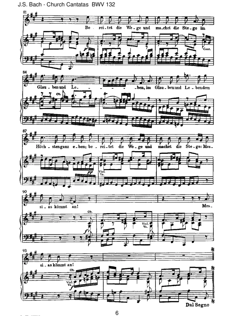 BWV132BereitetdieWege,bereitetdieBahn_一万首著名钢琴曲谱哈农贝多芬合集视频教学电子版高清无水印可打印_1古典钢琴知名音乐家谱_巴赫钢琴谱全集_J.S巴赫作品全集