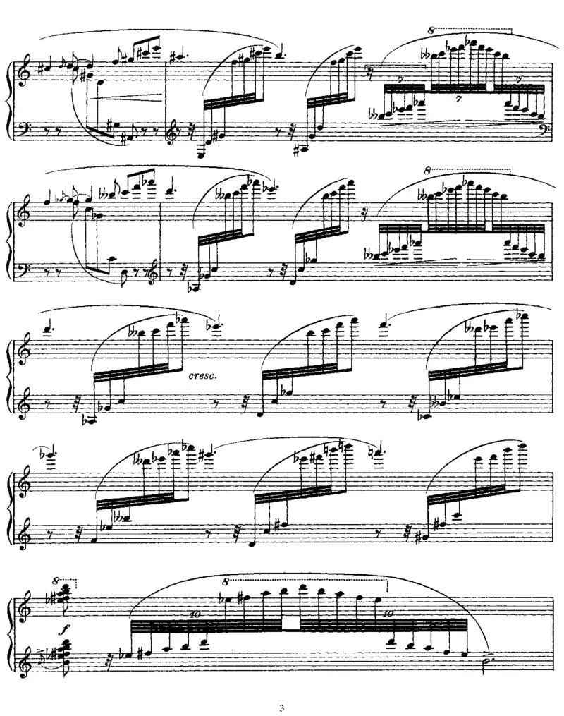 2Poemes,Op63_一万首著名钢琴曲谱哈农贝多芬合集视频教学电子版高清无水印可打印_1古典钢琴知名音乐家谱_斯克里亚宾钢琴谱全集_Poemes