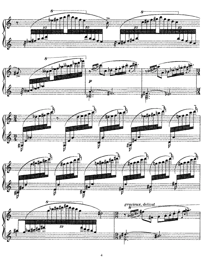 2Poemes,Op63_一万首著名钢琴曲谱哈农贝多芬合集视频教学电子版高清无水印可打印_1古典钢琴知名音乐家谱_斯克里亚宾钢琴谱全集_Poemes