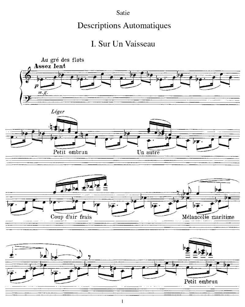 DescriptionsAutomatiques_一万首著名钢琴曲谱哈农贝多芬合集视频教学电子版高清无水印可打印_1古典钢琴知名音乐家谱_萨蒂钢琴谱全集_其他