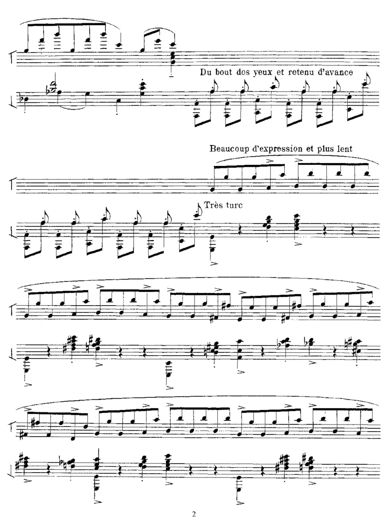 CroquisetAgaceriesd'unGrosBonhomme_一万首著名钢琴曲谱哈农贝多芬合集视频教学电子版高清无水印可打印_1古典钢琴知名音乐家谱_萨蒂钢琴谱全集_其他