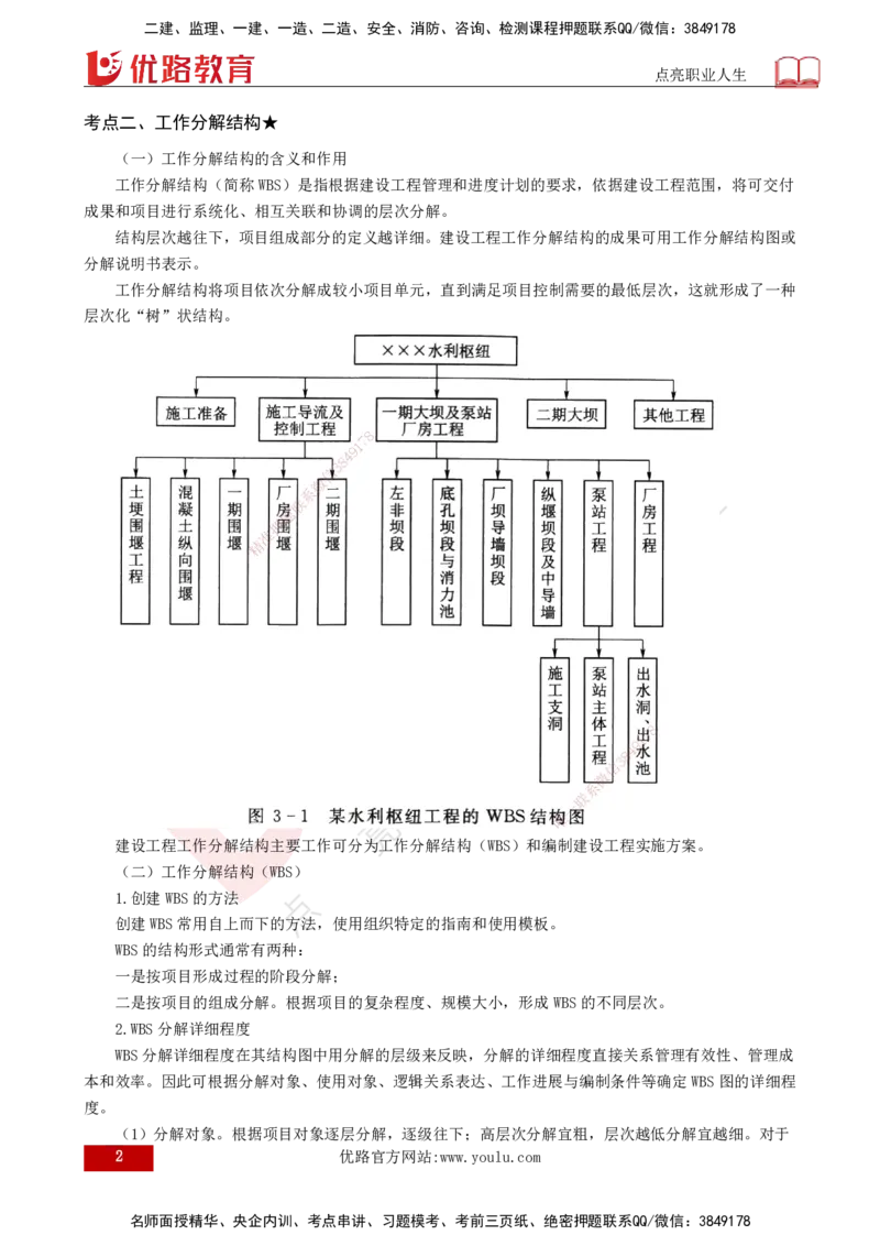 25年《进度控制（水利）》第3章（打印版）_监理工程师_2025监理工程师_2025年监理工程师SVIP_2025年监理水利控制SVIP_02-基础精讲✿高端面授✿深度强化