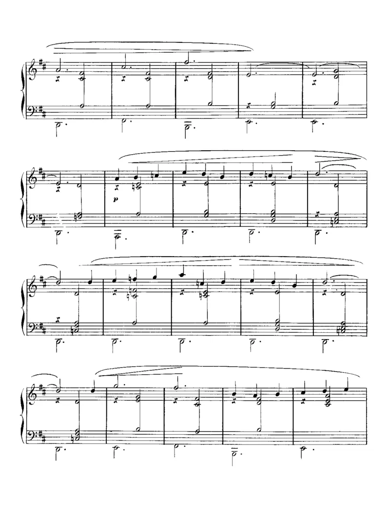 3Gymnopedies_一万首著名钢琴曲谱哈农贝多芬合集视频教学电子版高清无水印可打印_1古典钢琴知名音乐家谱_萨蒂钢琴谱全集