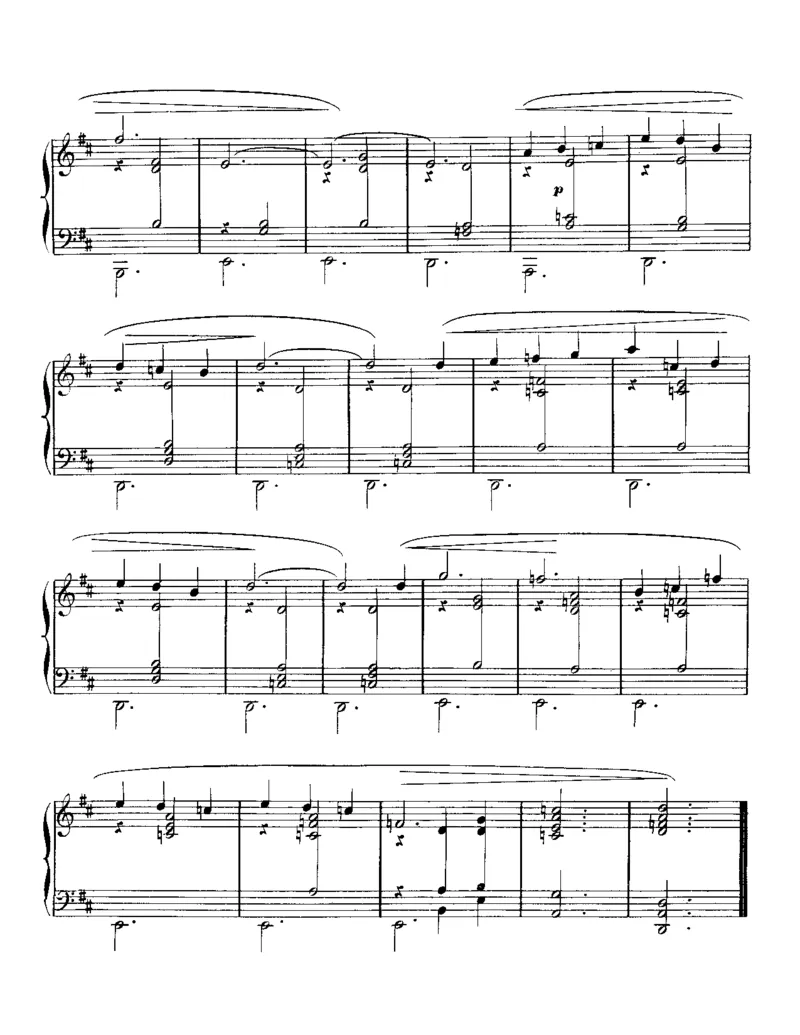 3Gymnopedies_一万首著名钢琴曲谱哈农贝多芬合集视频教学电子版高清无水印可打印_1古典钢琴知名音乐家谱_萨蒂钢琴谱全集