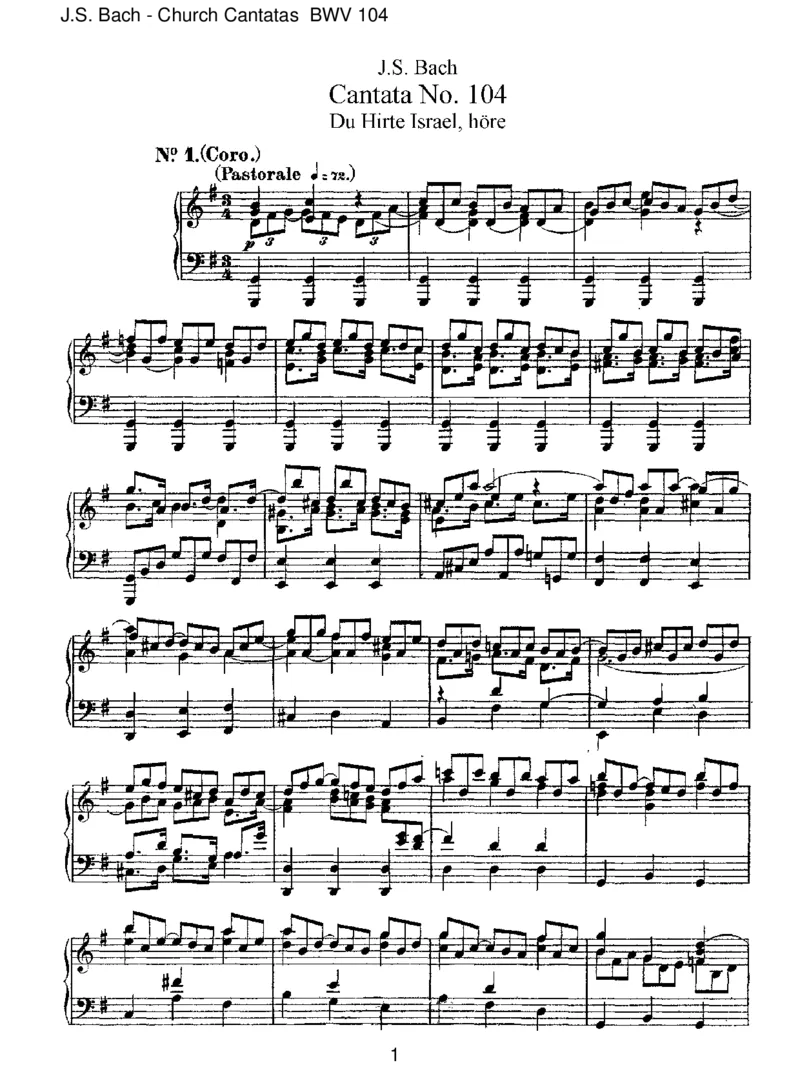 BWV104DuHirteIsrael,h_re_一万首著名钢琴曲谱哈农贝多芬合集视频教学电子版高清无水印可打印_1古典钢琴知名音乐家谱_巴赫钢琴谱全集_J.S巴赫作品全集_JohannSebastianBach(1685-1750)巴赫