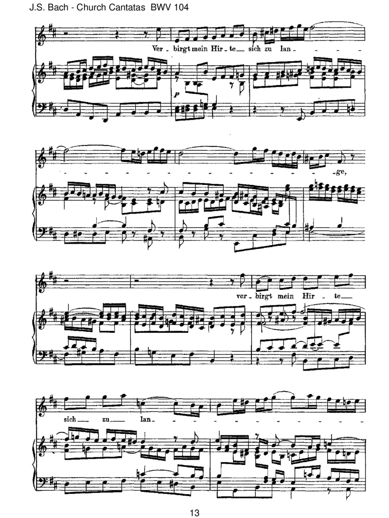 BWV104DuHirteIsrael,h_re_一万首著名钢琴曲谱哈农贝多芬合集视频教学电子版高清无水印可打印_1古典钢琴知名音乐家谱_巴赫钢琴谱全集_J.S巴赫作品全集_JohannSebastianBach(1685-1750)巴赫