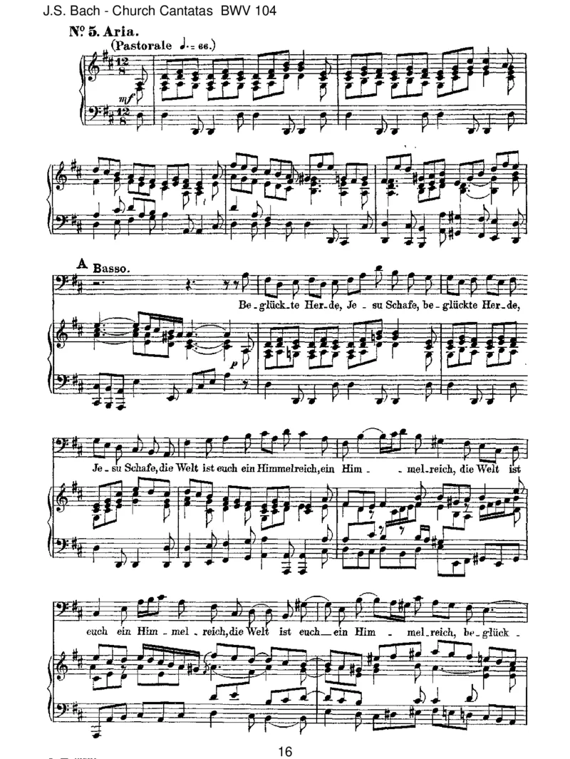 BWV104DuHirteIsrael,h_re_一万首著名钢琴曲谱哈农贝多芬合集视频教学电子版高清无水印可打印_1古典钢琴知名音乐家谱_巴赫钢琴谱全集_J.S巴赫作品全集_JohannSebastianBach(1685-1750)巴赫