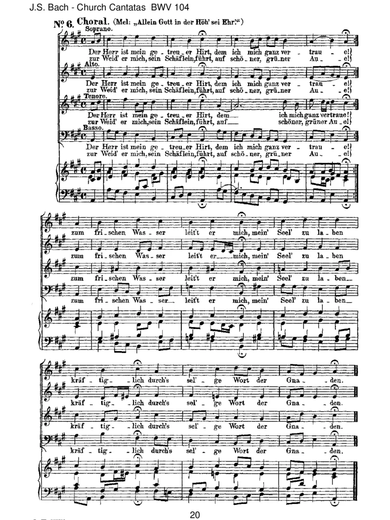 BWV104DuHirteIsrael,h_re_一万首著名钢琴曲谱哈农贝多芬合集视频教学电子版高清无水印可打印_1古典钢琴知名音乐家谱_巴赫钢琴谱全集_J.S巴赫作品全集_JohannSebastianBach(1685-1750)巴赫