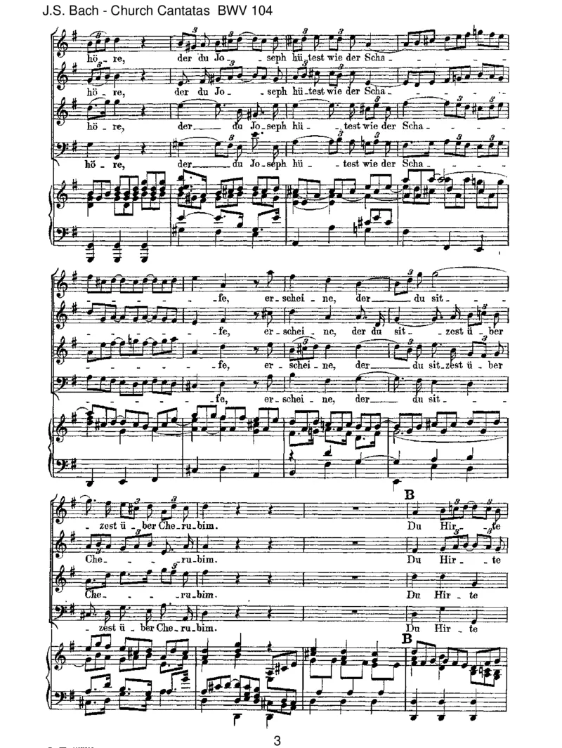 BWV104DuHirteIsrael,h_re_一万首著名钢琴曲谱哈农贝多芬合集视频教学电子版高清无水印可打印_1古典钢琴知名音乐家谱_巴赫钢琴谱全集_J.S巴赫作品全集_JohannSebastianBach(1685-1750)巴赫