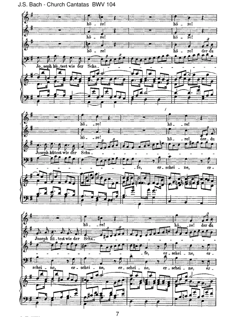 BWV104DuHirteIsrael,h_re_一万首著名钢琴曲谱哈农贝多芬合集视频教学电子版高清无水印可打印_1古典钢琴知名音乐家谱_巴赫钢琴谱全集_J.S巴赫作品全集_JohannSebastianBach(1685-1750)巴赫