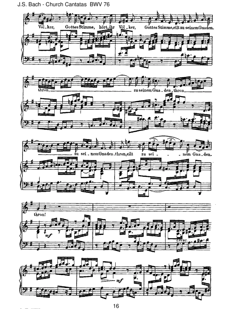 BWV76DieHimmelerz_hlendieEhreGottes_一万首著名钢琴曲谱哈农贝多芬合集视频教学电子版高清无水印可打印_1古典钢琴知名音乐家谱_巴赫钢琴谱全集_J.S巴赫作品全集