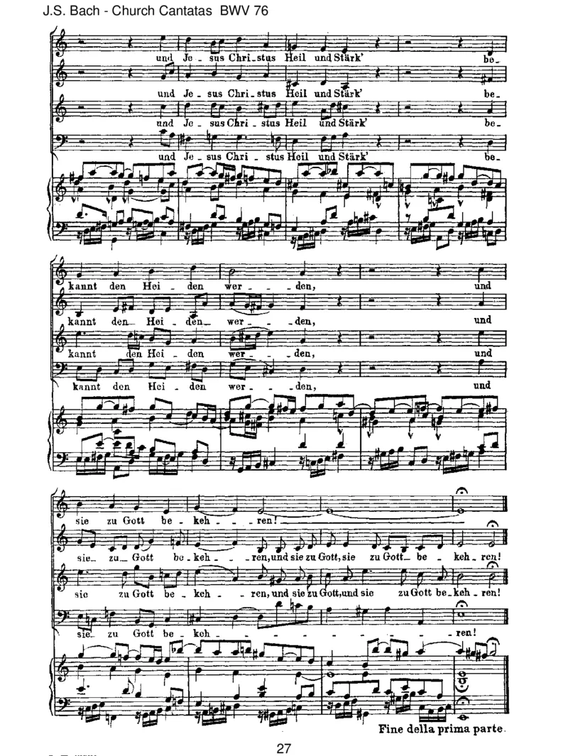 BWV76DieHimmelerz_hlendieEhreGottes_一万首著名钢琴曲谱哈农贝多芬合集视频教学电子版高清无水印可打印_1古典钢琴知名音乐家谱_巴赫钢琴谱全集_J.S巴赫作品全集