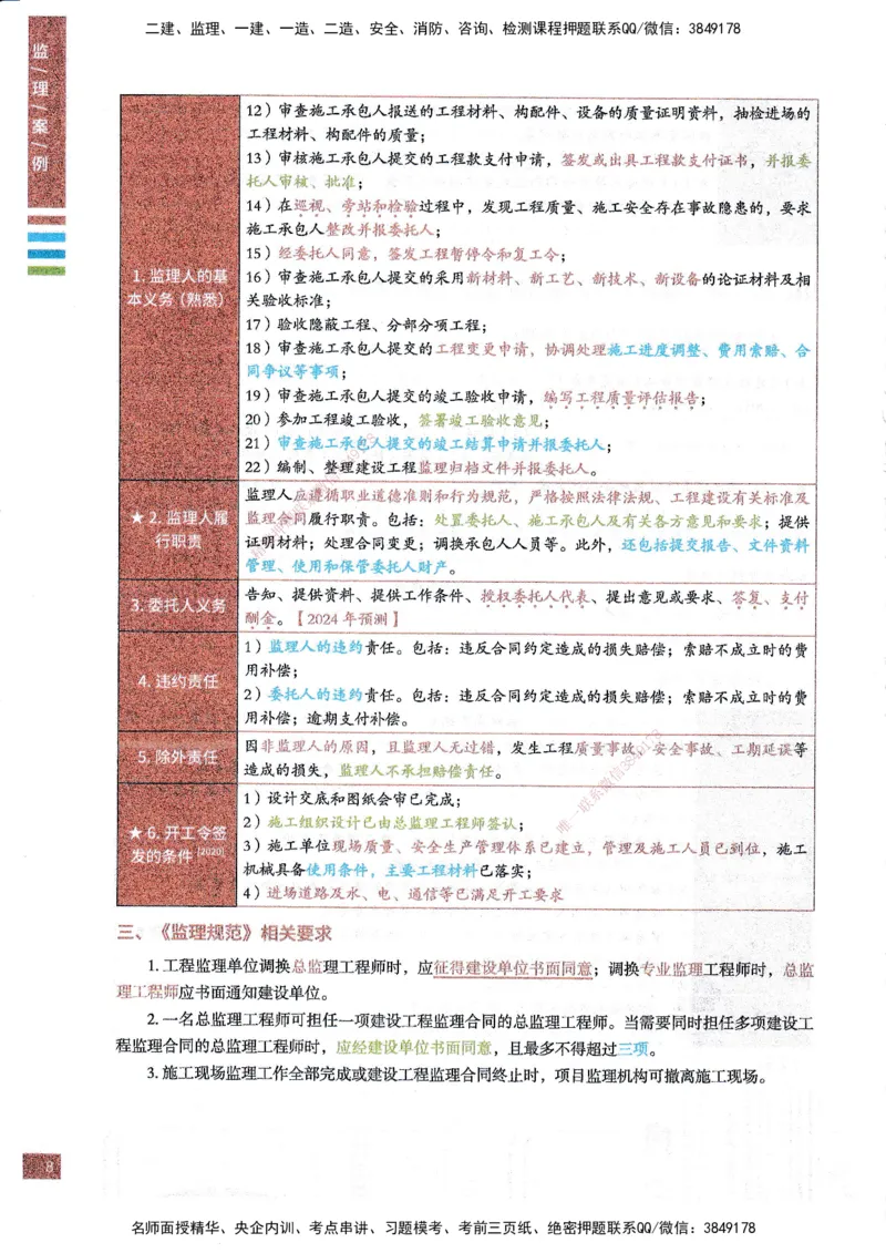 25年土建案例-四色笔记_监理工程师_2025监理工程师_2025年监理工程师SVIP_2025年监理土建案例SVIP_01-精华文档✿电子教材✿历年真题_12-案例《四色笔记》SMR