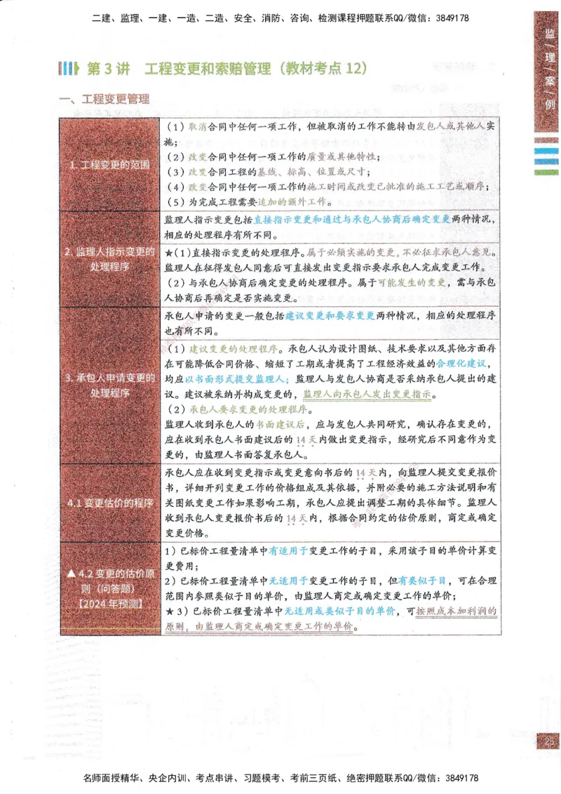 25年土建案例-四色笔记_监理工程师_2025监理工程师_2025年监理工程师SVIP_2025年监理土建案例SVIP_01-精华文档✿电子教材✿历年真题_12-案例《四色笔记》SMR