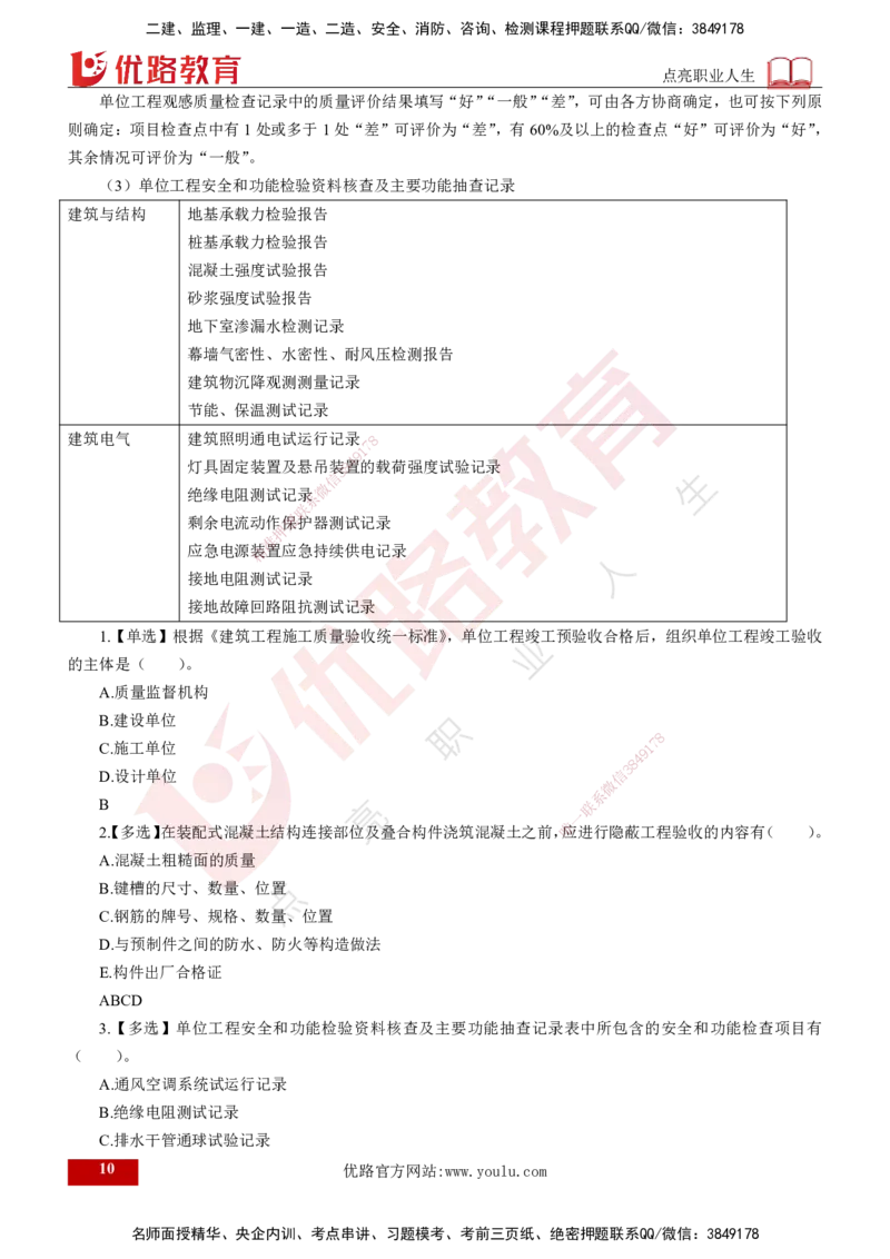25年《质量控制（土建）》第6章（打印版）_监理工程师_2025监理工程师_2025年监理工程师SVIP_2025年监理土建控制SVIP_02-基础精讲✿高端面授✿深度强化