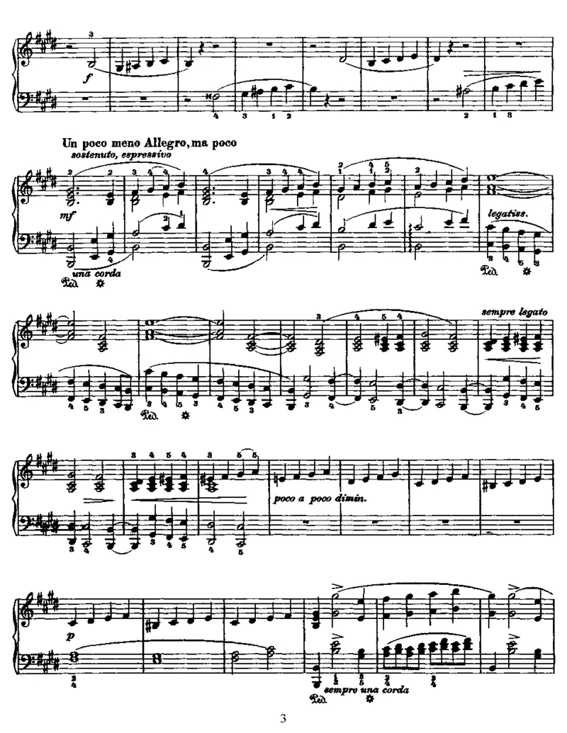 BulowMarch_一万首著名钢琴曲谱哈农贝多芬合集视频教学电子版高清无水印可打印_1古典钢琴知名音乐家谱_李斯特钢琴谱全集_其他作品