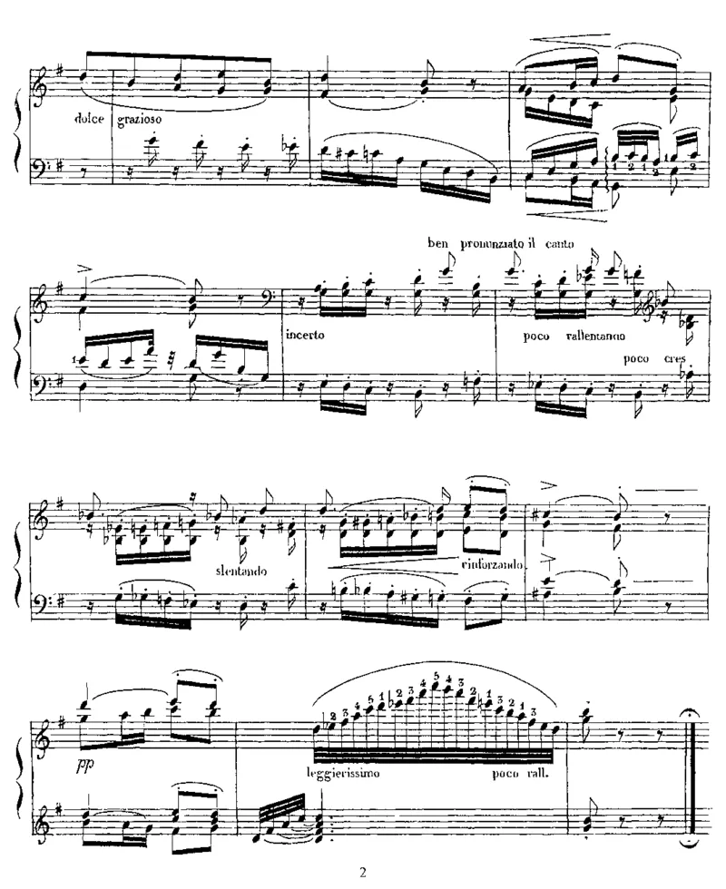 DieRose(Schubert)_一万首著名钢琴曲谱哈农贝多芬合集视频教学电子版高清无水印可打印_1古典钢琴知名音乐家谱_李斯特钢琴谱全集_改编舒伯特