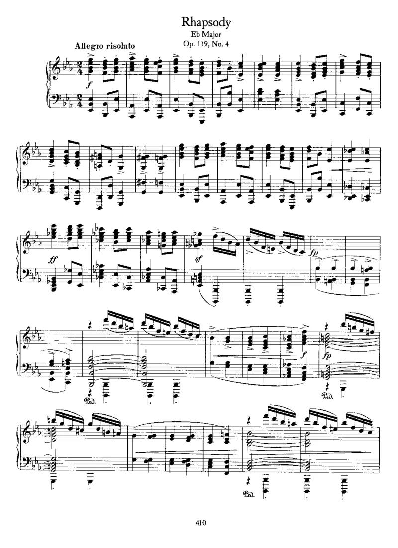 4PianoPieces,Op119_一万首著名钢琴曲谱哈农贝多芬合集视频教学电子版高清无水印可打印_1古典钢琴知名音乐家谱_勃拉姆斯钢琴谱全集_钢琴小品与间奏曲