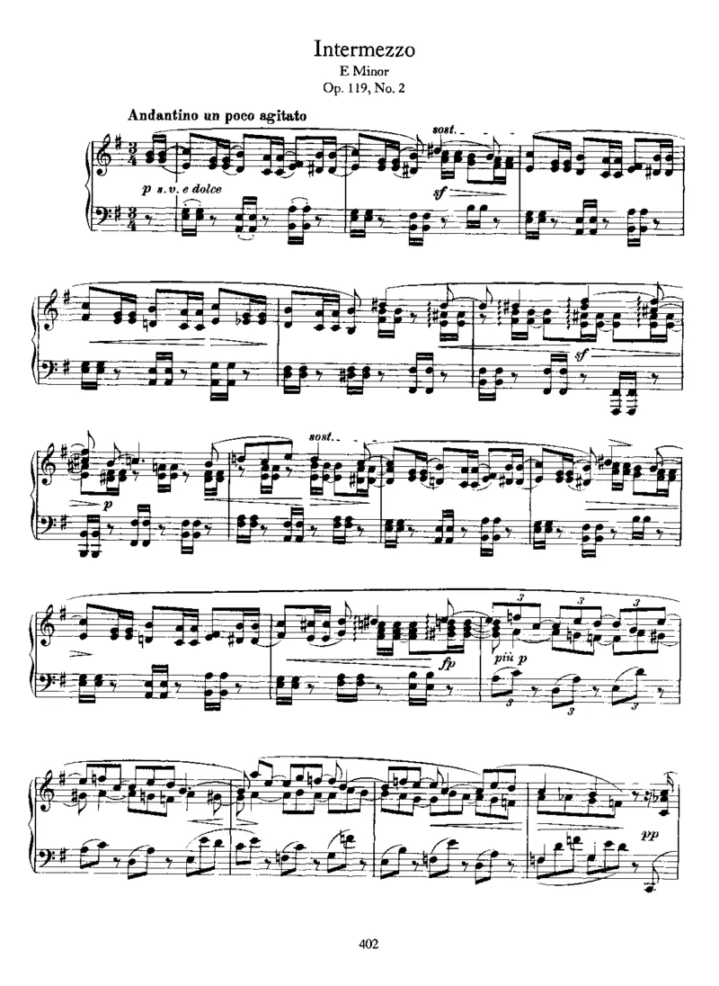 4PianoPieces,Op119_一万首著名钢琴曲谱哈农贝多芬合集视频教学电子版高清无水印可打印_1古典钢琴知名音乐家谱_勃拉姆斯钢琴谱全集_钢琴小品与间奏曲