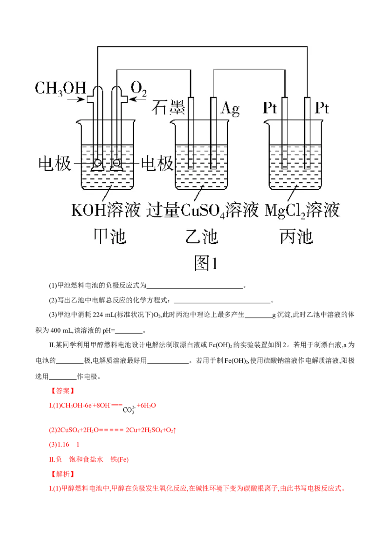 第四单元化学反应与电能-冲刺期末高二化学期末单元复习测试（人教版2019选择性必修1）（解析版）_E015高中全科试卷_化学试题_选修1_3.新版人教版高中化学试卷选择性必修1_2.单元测试