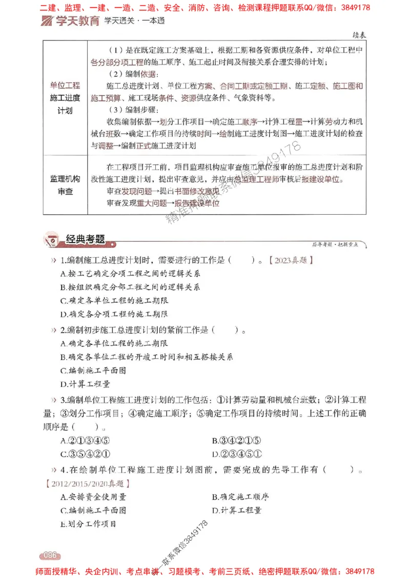 25年监理控制-学天一本通（精讲讲义）推荐_监理工程师_2025监理工程师_2025年监理工程师SVIP_2025年监理土建控制SVIP_01-精华文档✿电子教材✿历年真题