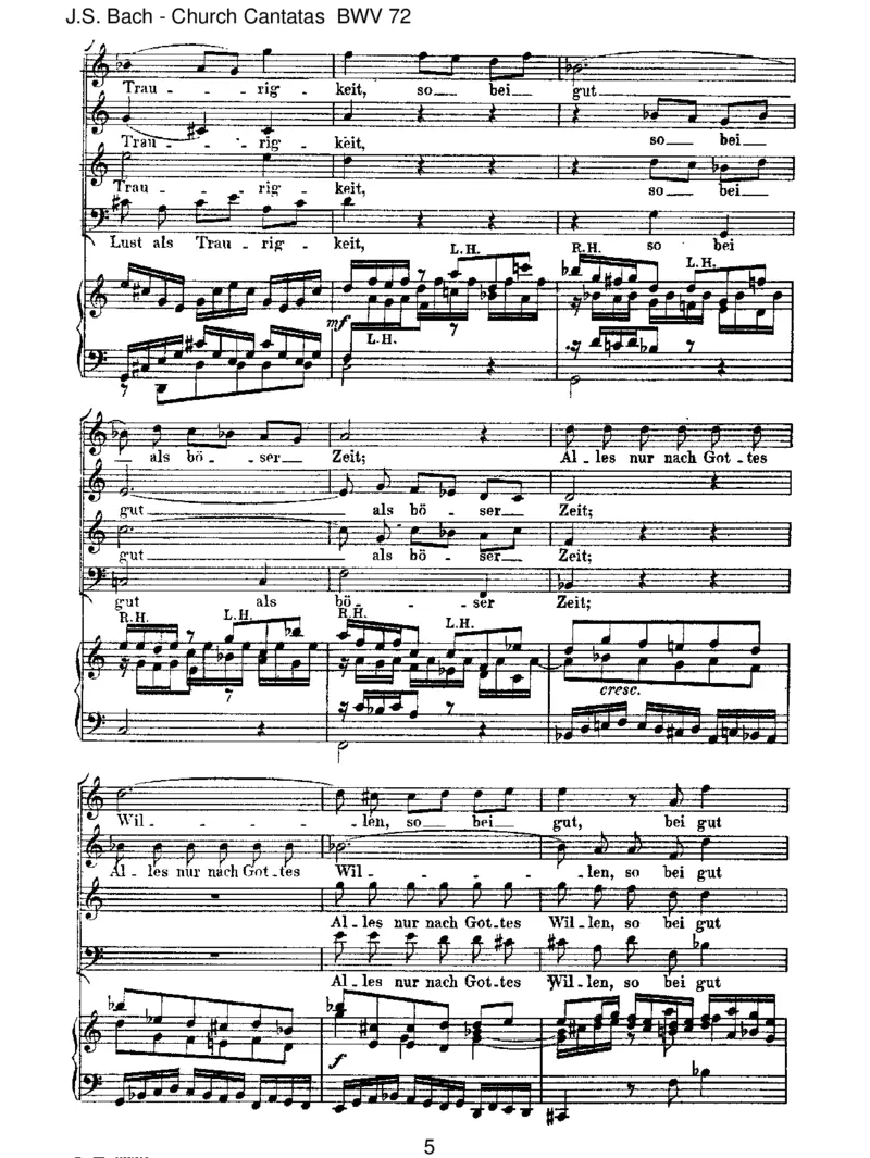 BWV72AllesnurnachGottesWillen_一万首著名钢琴曲谱哈农贝多芬合集视频教学电子版高清无水印可打印_1古典钢琴知名音乐家谱_巴赫钢琴谱全集_J.S巴赫作品全集_JohannSebastianBach(1685-1750)巴赫