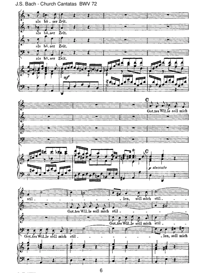 BWV72AllesnurnachGottesWillen_一万首著名钢琴曲谱哈农贝多芬合集视频教学电子版高清无水印可打印_1古典钢琴知名音乐家谱_巴赫钢琴谱全集_J.S巴赫作品全集_JohannSebastianBach(1685-1750)巴赫