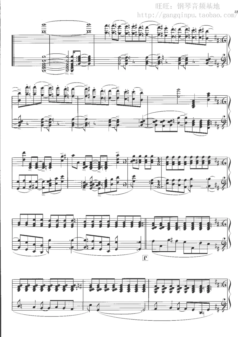 48、钢琴故事4（63页，共13首）_一万首著名钢琴曲谱哈农贝多芬合集视频教学电子版高清无水印可打印_3流行音乐谱_流行钢琴谱合集形式_高清PDF无水印