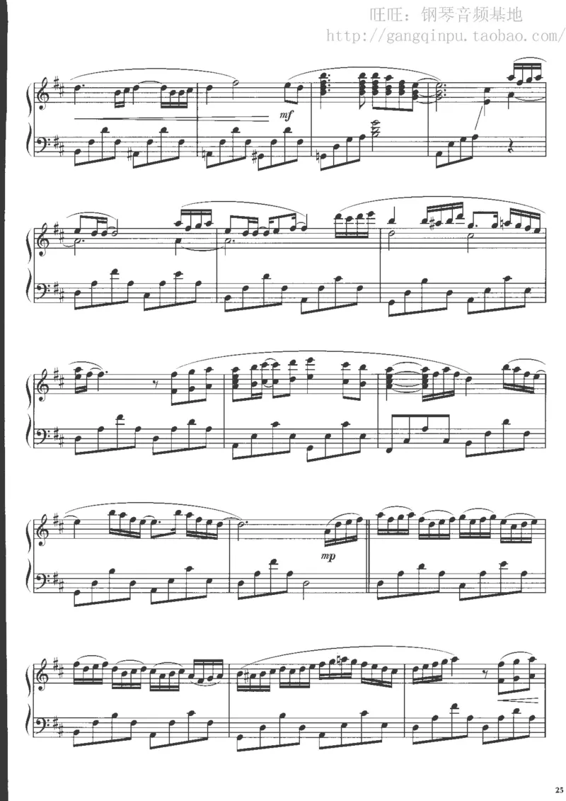 48、钢琴故事4（63页，共13首）_一万首著名钢琴曲谱哈农贝多芬合集视频教学电子版高清无水印可打印_3流行音乐谱_流行钢琴谱合集形式_高清PDF无水印