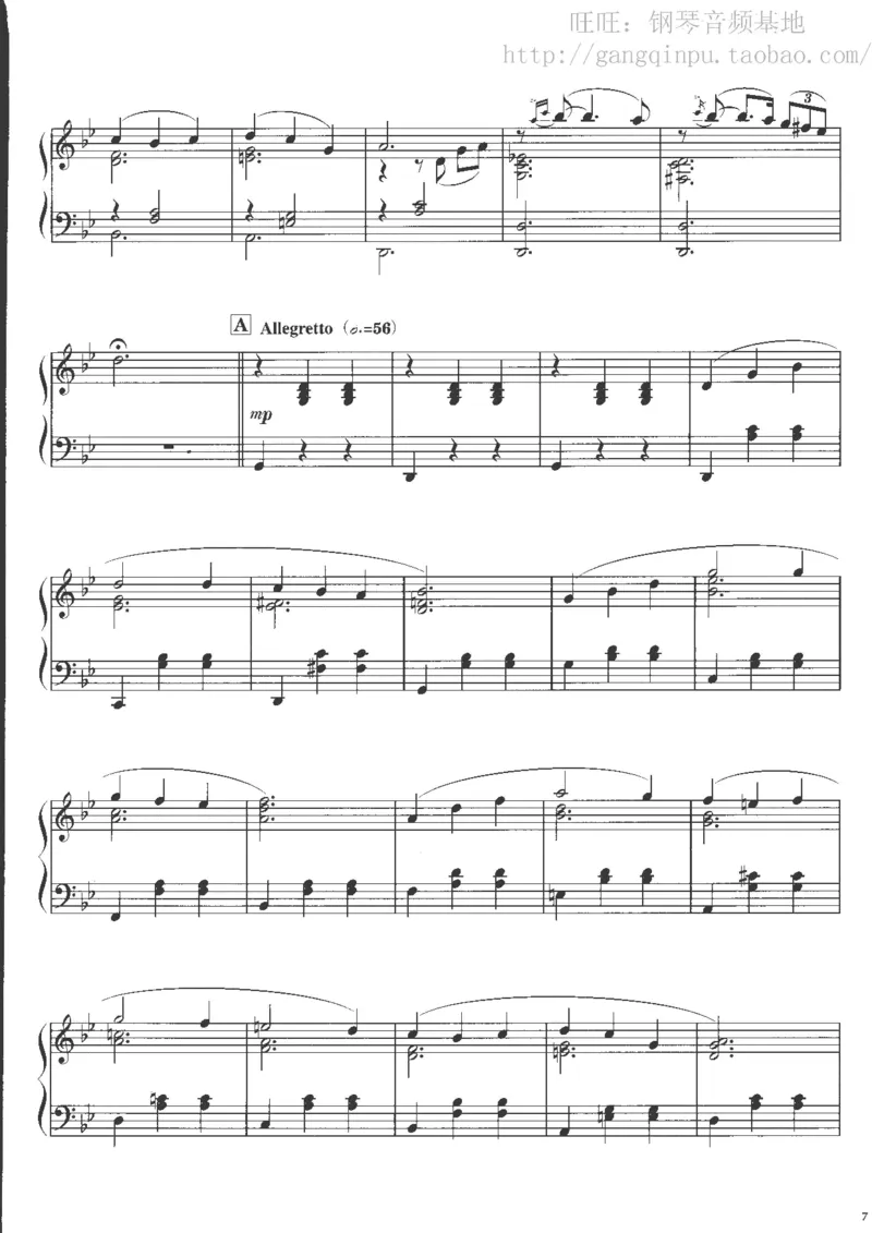 48、钢琴故事4（63页，共13首）_一万首著名钢琴曲谱哈农贝多芬合集视频教学电子版高清无水印可打印_3流行音乐谱_流行钢琴谱合集形式_高清PDF无水印