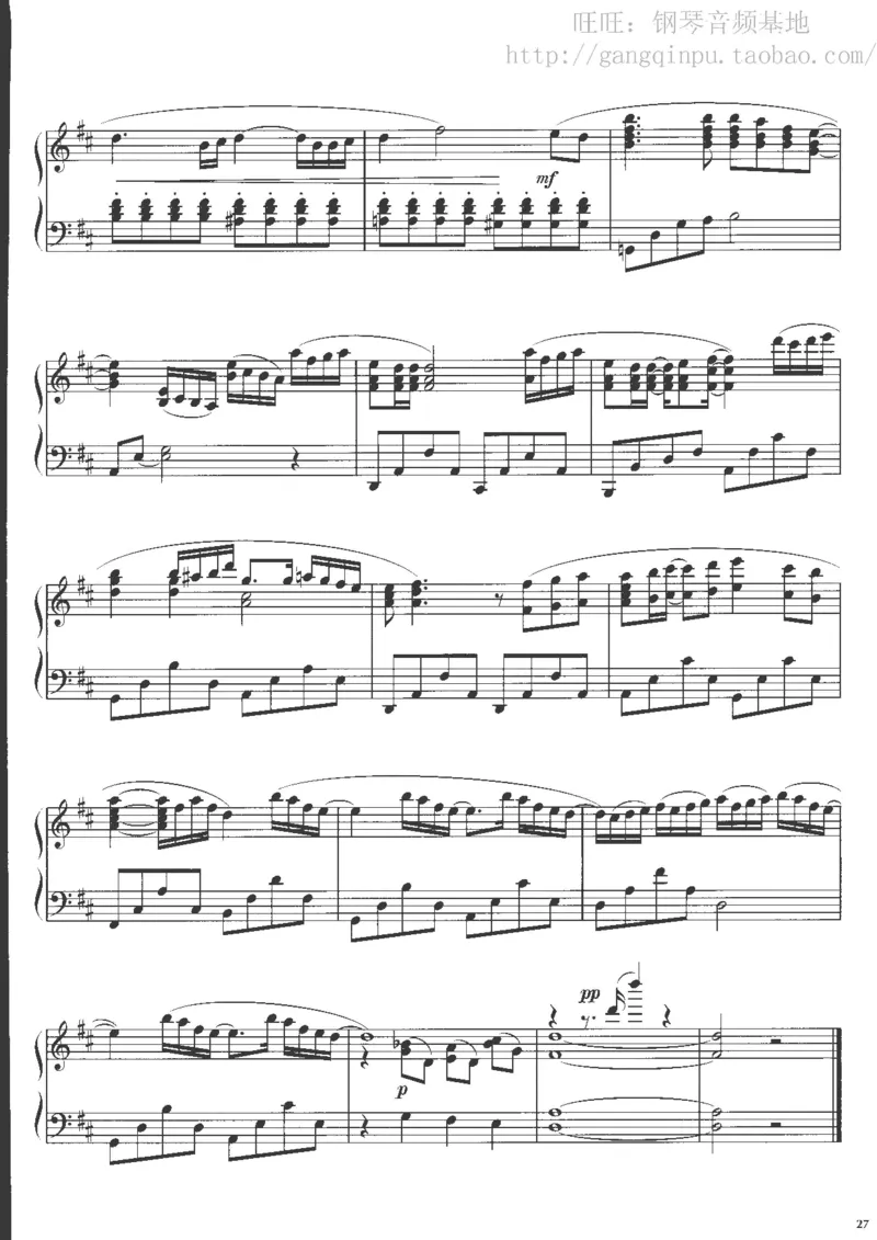 48、钢琴故事4（63页，共13首）_一万首著名钢琴曲谱哈农贝多芬合集视频教学电子版高清无水印可打印_3流行音乐谱_流行钢琴谱合集形式_高清PDF无水印