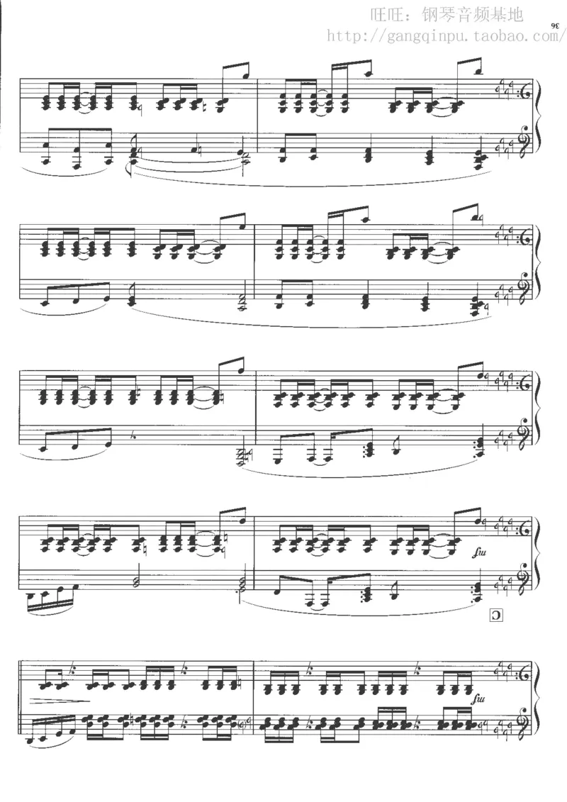 48、钢琴故事4（63页，共13首）_一万首著名钢琴曲谱哈农贝多芬合集视频教学电子版高清无水印可打印_3流行音乐谱_流行钢琴谱合集形式_高清PDF无水印